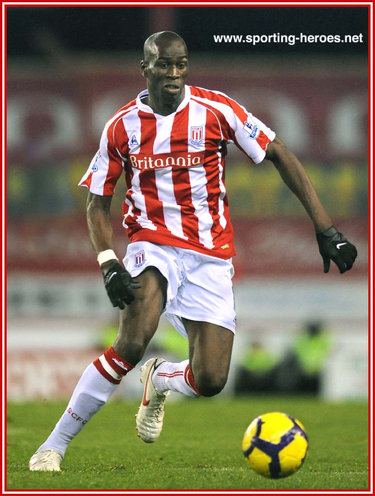 Mamady Sidibe - Stoke City FC - League Appearances