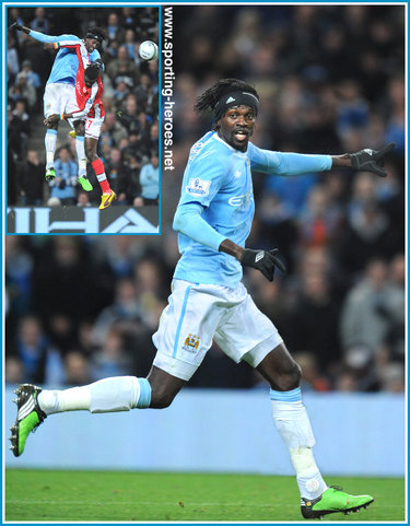 Emmanuel Adebayor - Manchester City - Premiership Appearances