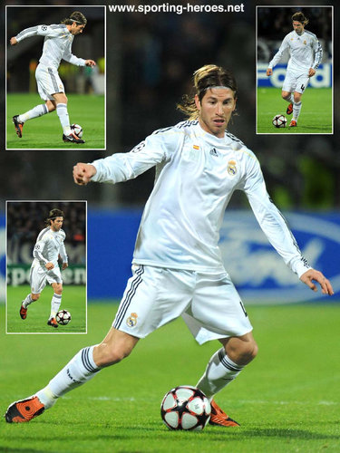 Sergio Ramos - Real Madrid - UEFA Champions League Seasons (5) 2005/06 to  2009/10.