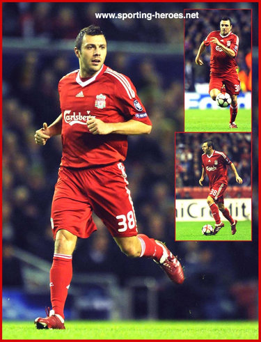 Andrea Dossena - Liverpool FC - UEFA Champions League 2009/10