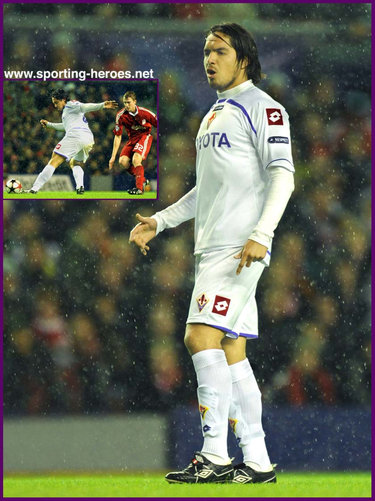 Juan Manuel Vargas - Fiorentina - UEFA Champions League 2009/10