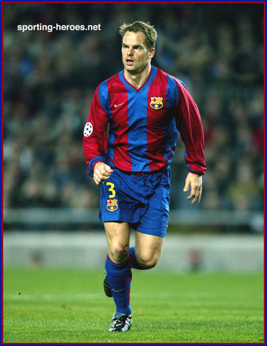 Frank de Boer - Barcelona - UEFA Champions League 2002/03