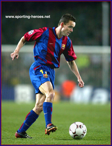 Marc Overmars - Barcelona - UEFA Champions League 2002/03