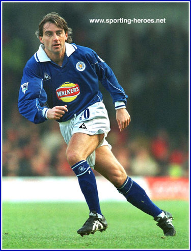 Roberto Mancini - Leicester City FC - League Appearances