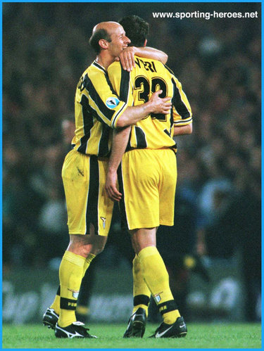 Attilio Lombardo - Lazio - Finale UEFA Coppa delle Coppe 1998/99