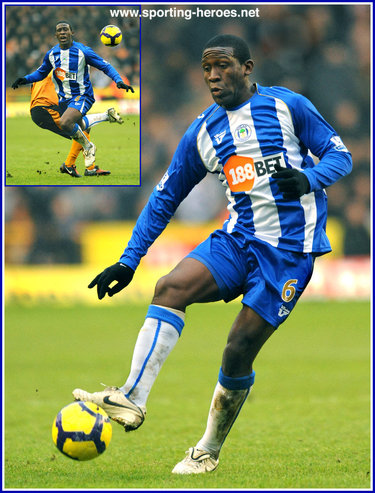 Hendry Thomas - Wigan Athletic - Premiership Appearances