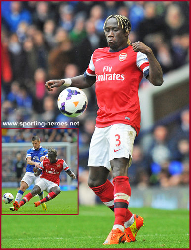 Bacary Sagna - Arsenal FC - Premiership Appearances