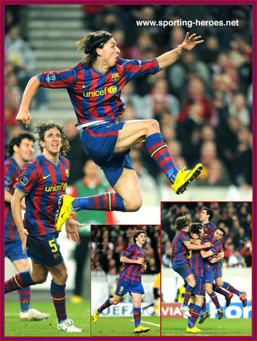 Zlatan Ibrahimovic - Barcelona - UEFA Champions League 2009/10