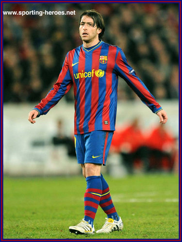 Maxwell - Barcelona - UEFA Champions League 2009/10
