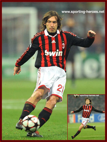 Andrea Pirlo - Milan - UEFA Champions League 2009/10