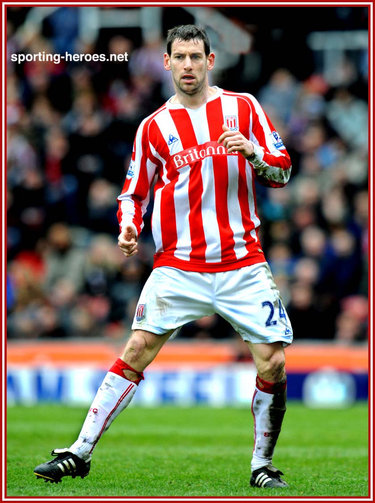 Rory Delap - Stoke City FC - Premiership appearances for Stoke City.