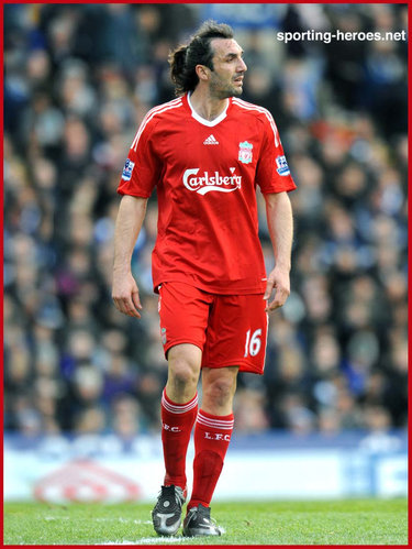 Sotirios Kyrgiakos - Liverpool FC - Premiership Appearances