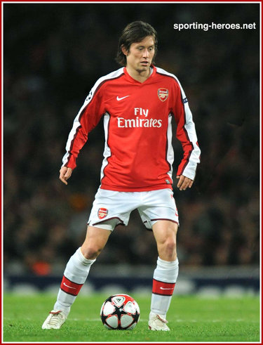 Tomas Rosicky - Arsenal FC - UEFA Champions League Seasons (3) 2009/10 to 2006/07.