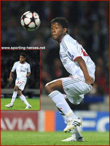 David Alaba - Bayern Munchen - UEFA Champions League 2009/10