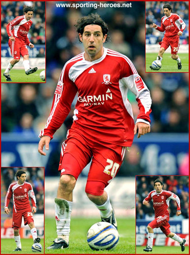 Julio Arca - Middlesbrough FC - League Appearances