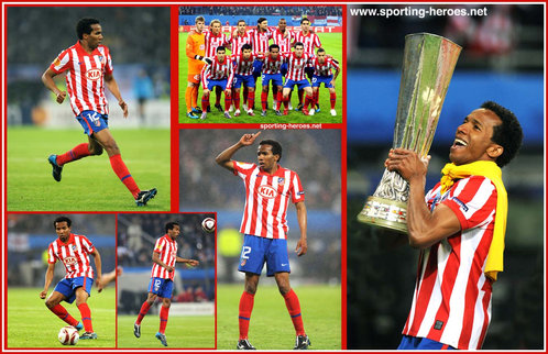 Paulo Assuncao - Atletico Madrid - Final Copa de la UEFA 2010