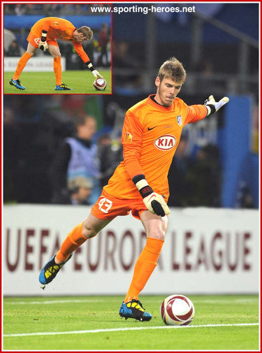 David de Gea - Atletico Madrid - Final Copa de la UEFA 2010