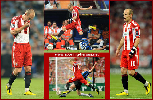 Arjen Robben - Bayern Munchen - UEFA Champions League Finale 2010