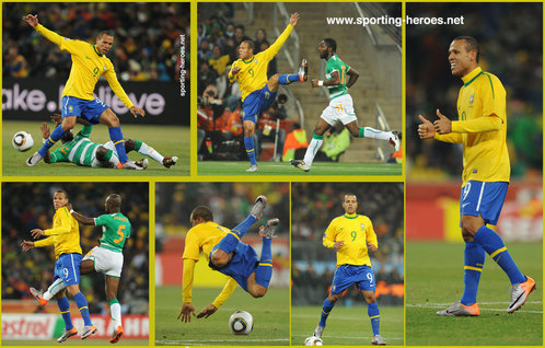 Luis Fabiano - Brazil - FIFA Copa do Mundo 2010