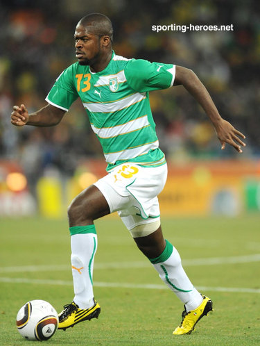 N'Dri Romaric - Ivory Coast - FIFA Coupe du Monde 2010