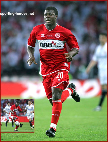 Ayegbeni YAKUBU - Middlesbrough FC - UEFA Cup Final 2006