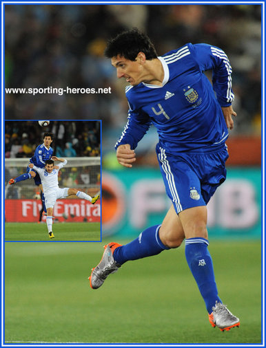 Nicolas Burdisso - Argentina - FIFA Copa del Mundo 2010