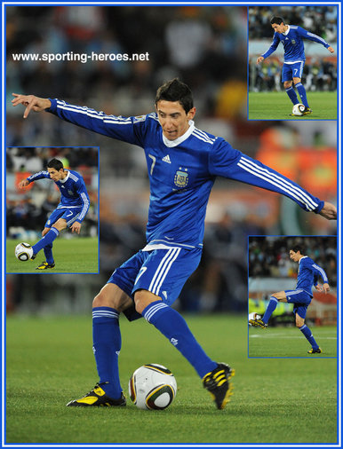 Angel Di Maria - Argentina - FIFA Copa del Mundo 2010