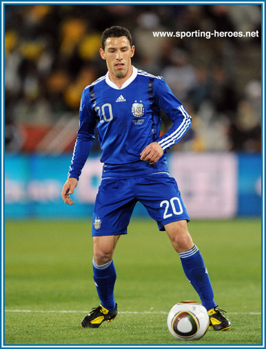 Maxi Rodriguez - Argentina - FIFA Copa del Mundo 2010