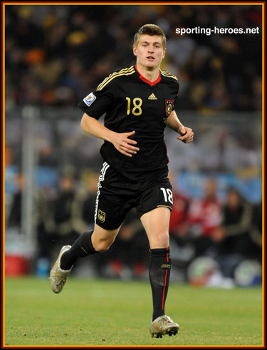 Toni Kroos - Germany - FIFA Weltmeisterschaft 2010