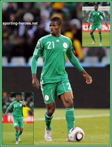 Uwa Echiejile - Nigeria - FIFA World Cup 2010