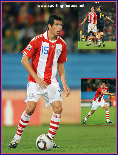 Victor Caceres - Paraguay - FIFA Copa del Mundo 2010