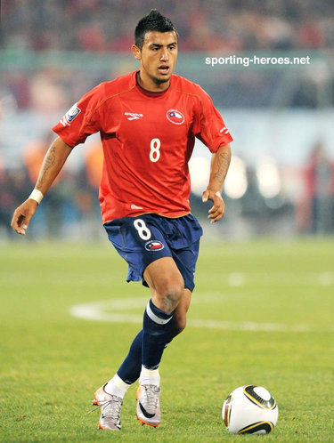 Arturo Vidal - Chile - FIFA Campeonato Mundial 2010