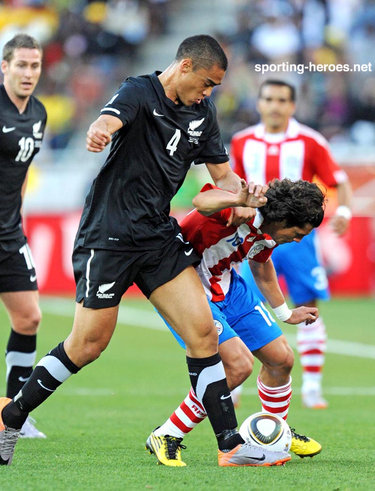 Winston Reid - New Zealand - FIFA World Cup 2010