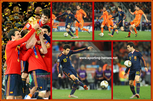 Cesc Fabregas - Spain - FIFA Campeonato Mundial 2010 (Final) World Cup.