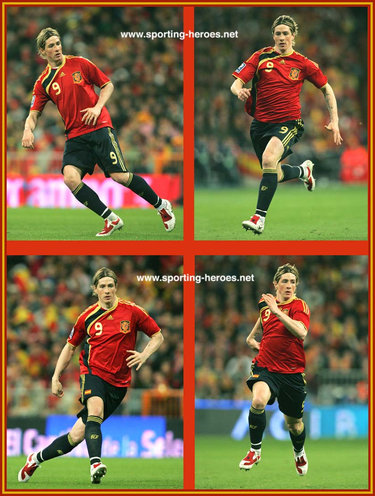 Fernando Torres - Spain - FIFA Campeonato Mundial 2010 Calificación