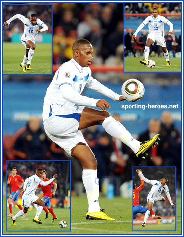 Georgie Welcome - Honduras - FIFA Campeonato Mundial 2010