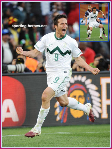 Zlatan Ljubijankic - Slovenia - FIFA World Cup 2010