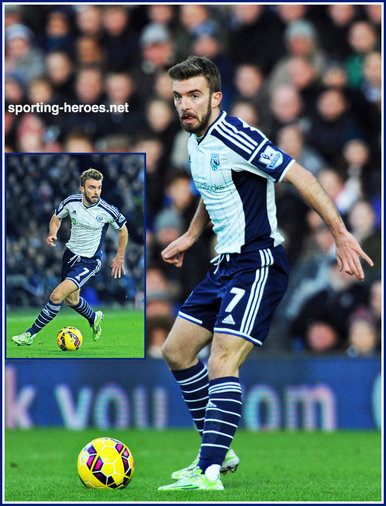 James MORRISON - West Bromwich Albion - League Appearances