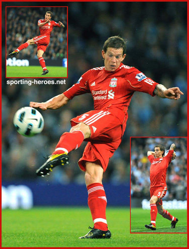 Daniel Agger - Liverpool FC - Premiership Appearances.