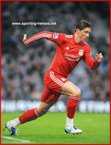 Fernando Torres - Liverpool FC - Premiership Appearances