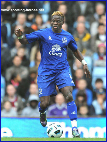 Louis Saha - Everton FC - Premiership Appearances