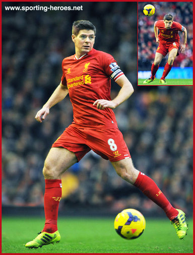 Steven Gerrard - Liverpool FC - Premiership Appearances
