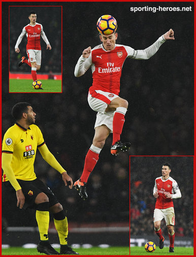 Laurent Koscielny - Arsenal FC - Premiership Appearances