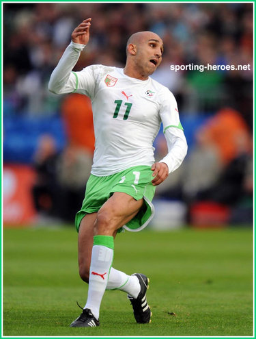 Rafik Djebbour - Algeria - FIFA Coupe du Monde 2010