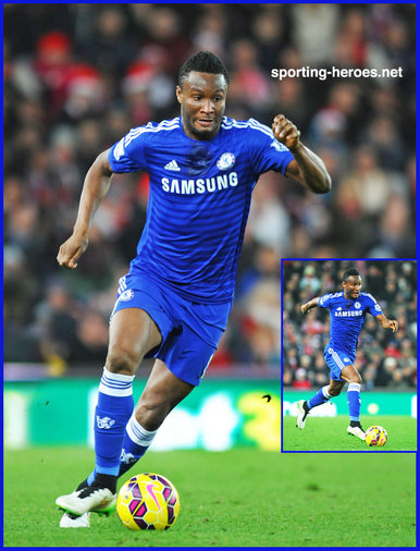 John Obi Mikel - Chelsea FC - Premiership Appearances