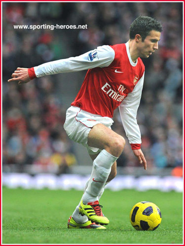 Robin Van Persie - Arsenal FC - Premiership Appearances