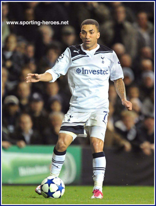 #316 aaron Lennon-Tottenham Hotspur Match coronó 2013/14 Premier League