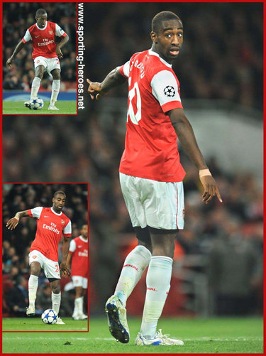 Johan Djourou - Arsenal FC - UEFA Champions League 2010/11