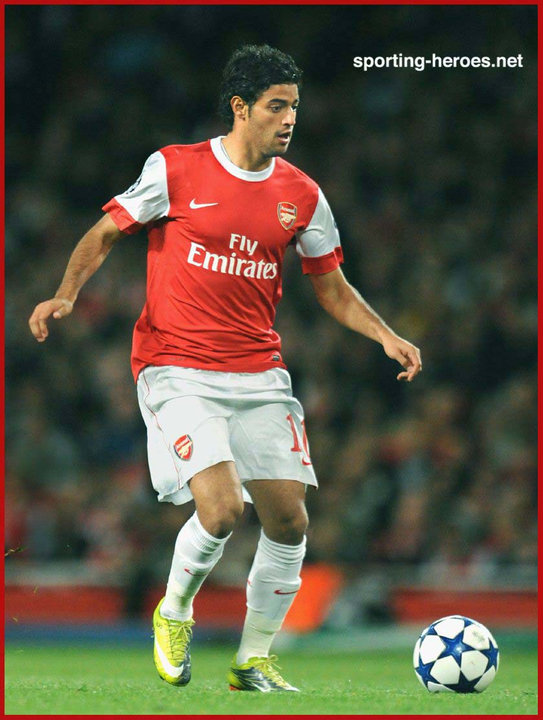 Enciclopedia Transeúnte Diez años Carlos Vela - UEFA Champions League 2010/11 - Arsenal FC
