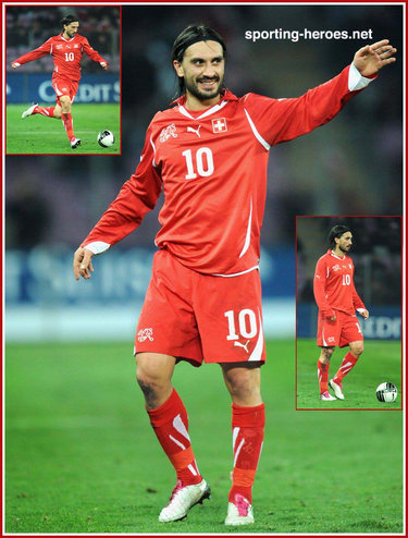Hakan Yakin - Switzerland - UEFA Europameisterschaft 2012 Qualifikation